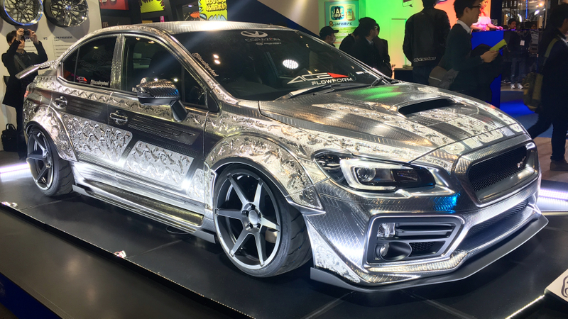 Illustration for article titled The Corazon Subaru WRX Is Fit For A Cylon Battle Fleet